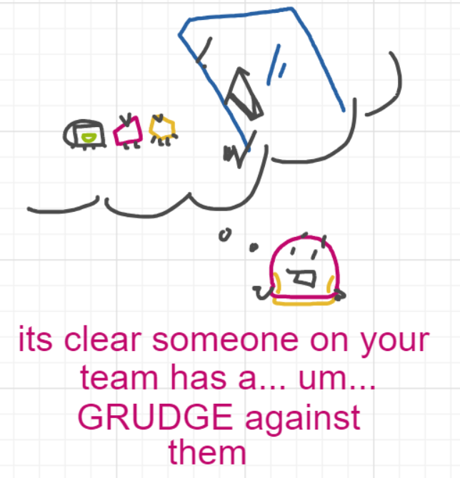 A panel from Ready Oar Knot, episode three of the Board Boards object show by Furretwalk/WalkingFurret.